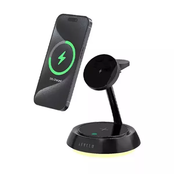 شارژ رومیزی وایرلس سینیز لولو مدل LVLSN31WCBK