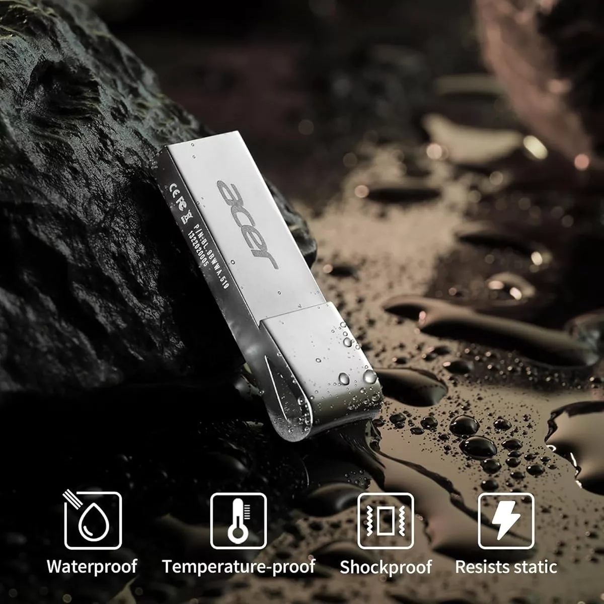 فلش مموری ایسر مدل UF300 ظرفیت 32 گیگابایت با رابط USB3.2 Gen1