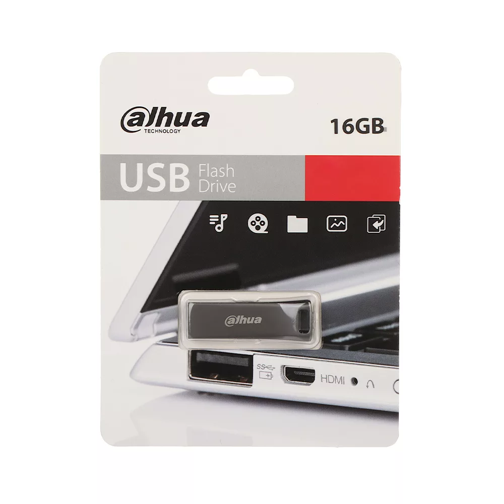 فلش مموری داهوا مدل U156 ظرفیت 16 گیگابایت با رابط USB 2.0