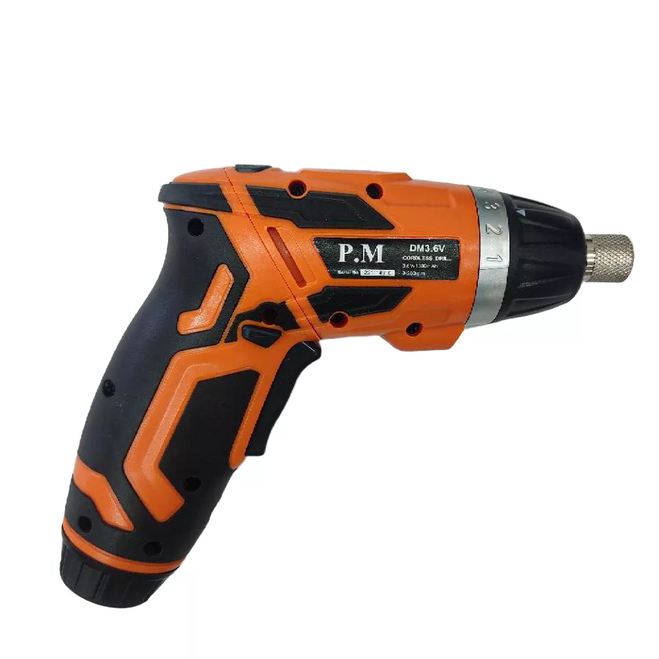 پیچ گوشتی شارژی 3.6 ولت پی ام مدل DM.3.6 مجموعه 50 عددی