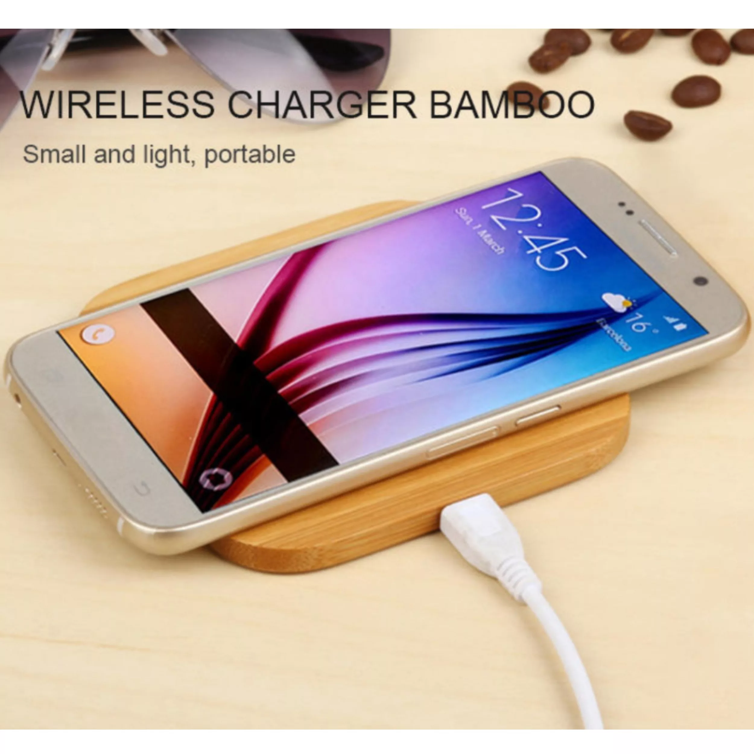 شارژر بی سیم مدل بامبو کد 03