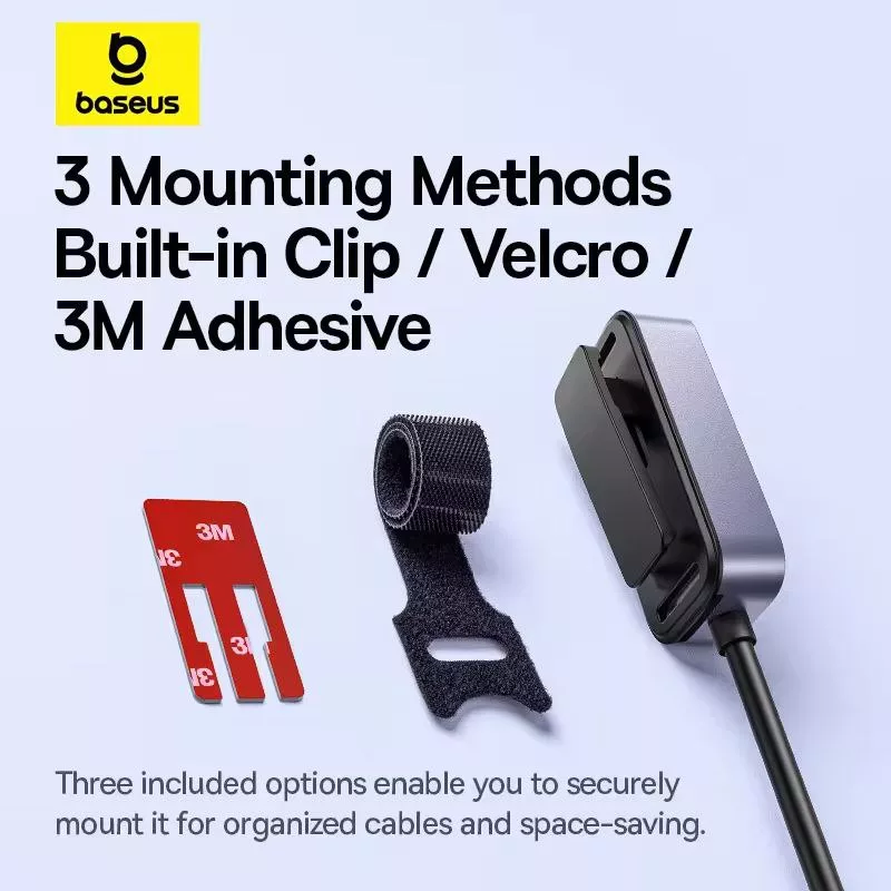 شارژر فندکی 110 وات 6 پورت بیسوس مدل BackseatPal L1