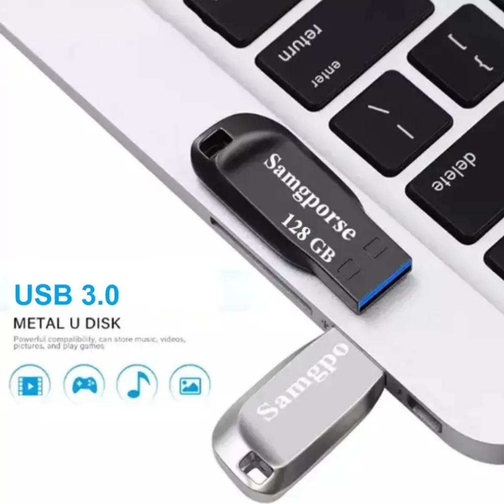 فلش مموری سمگپرس مدل UDP ظرفیت 128 گیگابایت با رابط USB 3.0