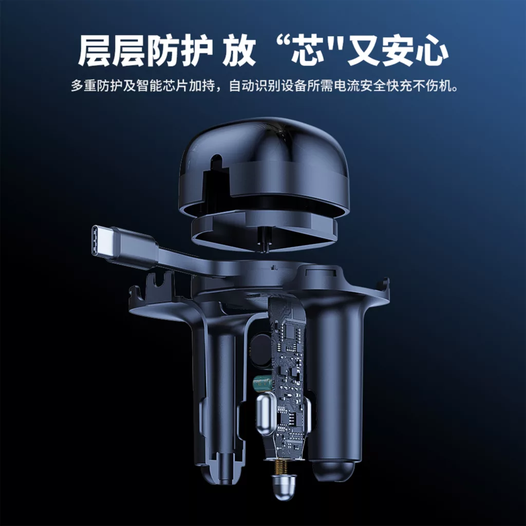 شارژر فندکی 62 وات هیسکا مدل HCC-336