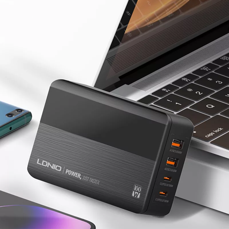 شارژر رومیزی  100 وات الدینیو مدل A4809C