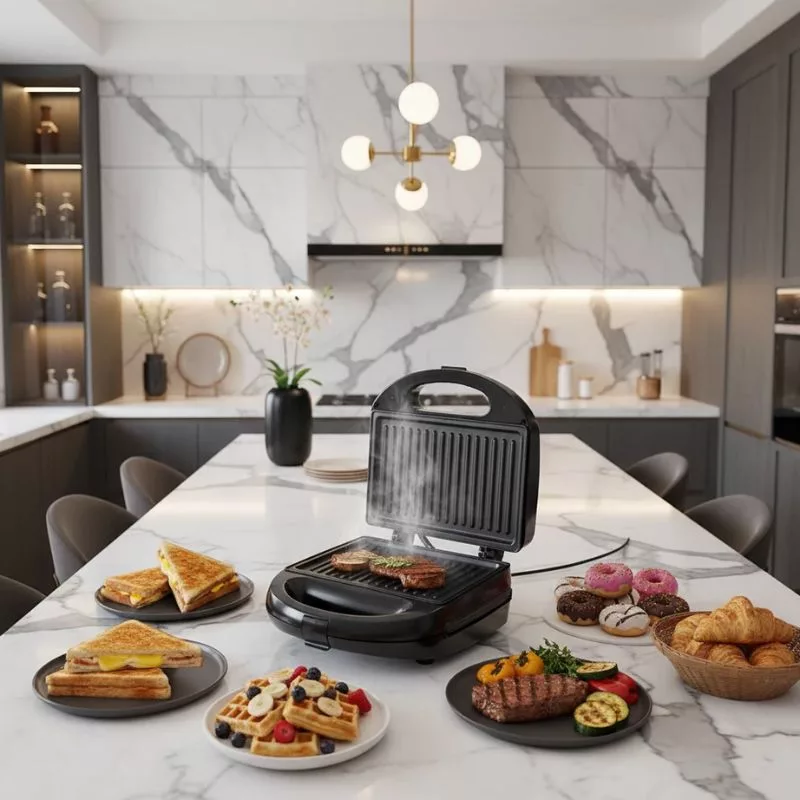 ساندویچ‌ساز چهار خانه راف مدل 6 کاره R.594X