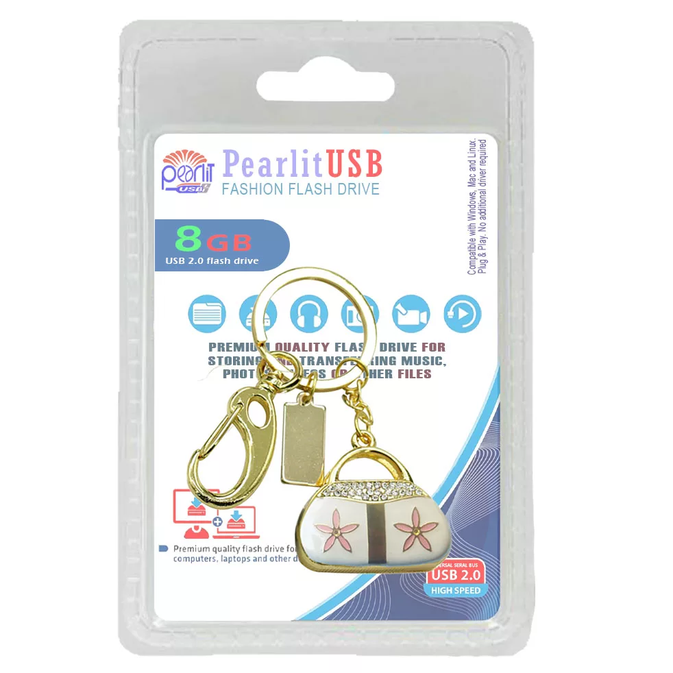 فلش مموری پرلیت یو اس بی طرح کیف مدل UJ-011 ظرفیت هشت گیگابایت