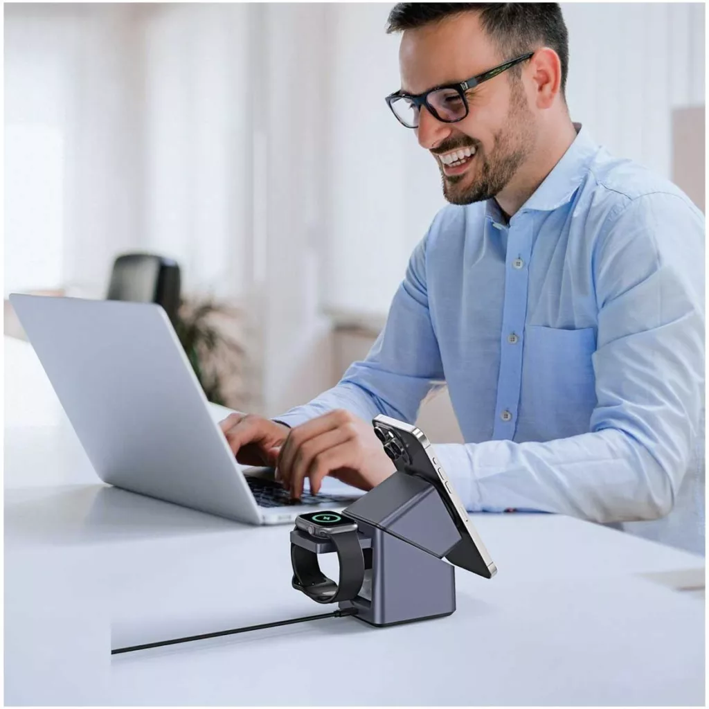 داک رومیزی شارژر بی سیم گرین لاین مدل GWC-6