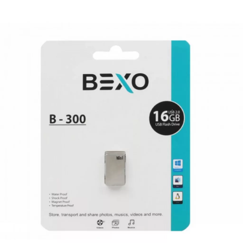 فلش مموری بکسو مدل B-300 ظرفیت 16 گیگابایت