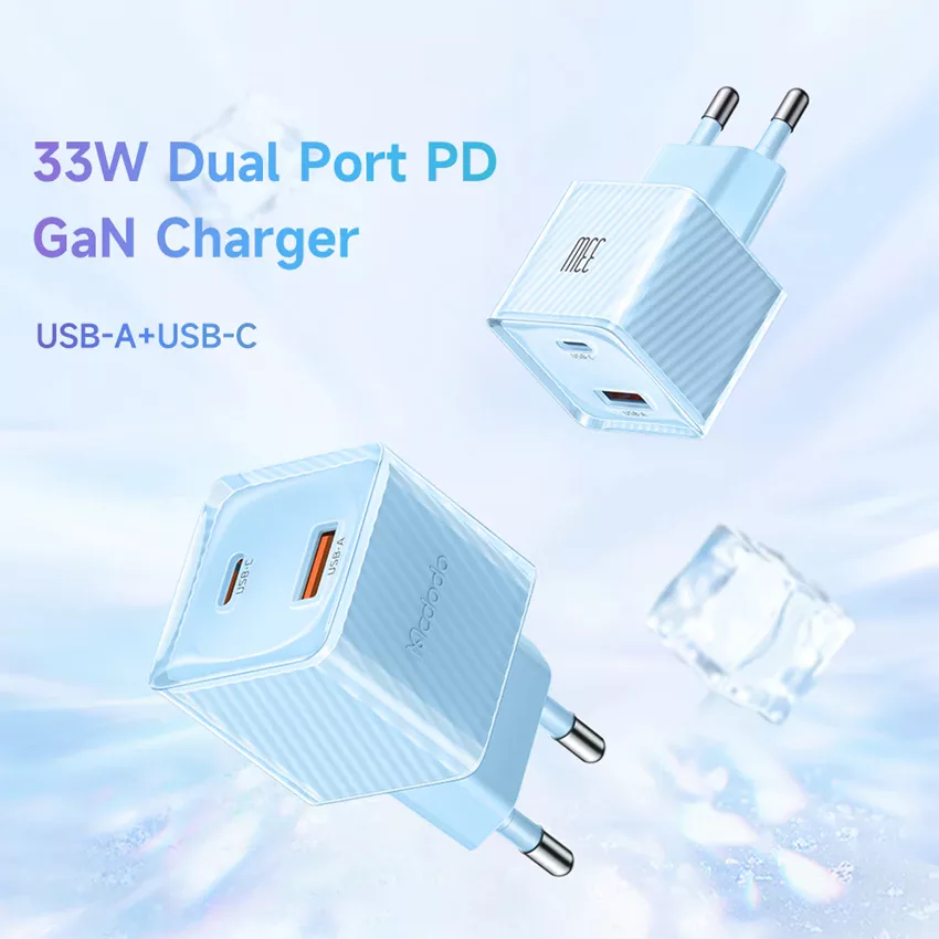 شارژر دیواری 33 وات مک دودو مدل GaN PD