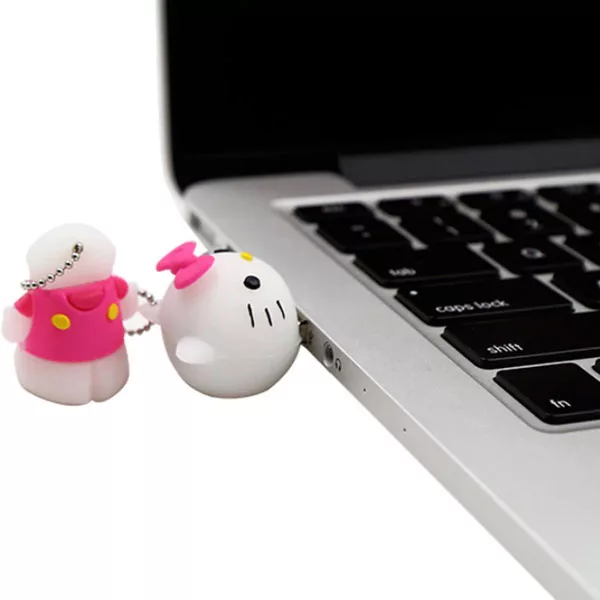 فلش مموری کینگ فست مدل Hello Kitty KI-17 ظرفیت 32 گیگابایت