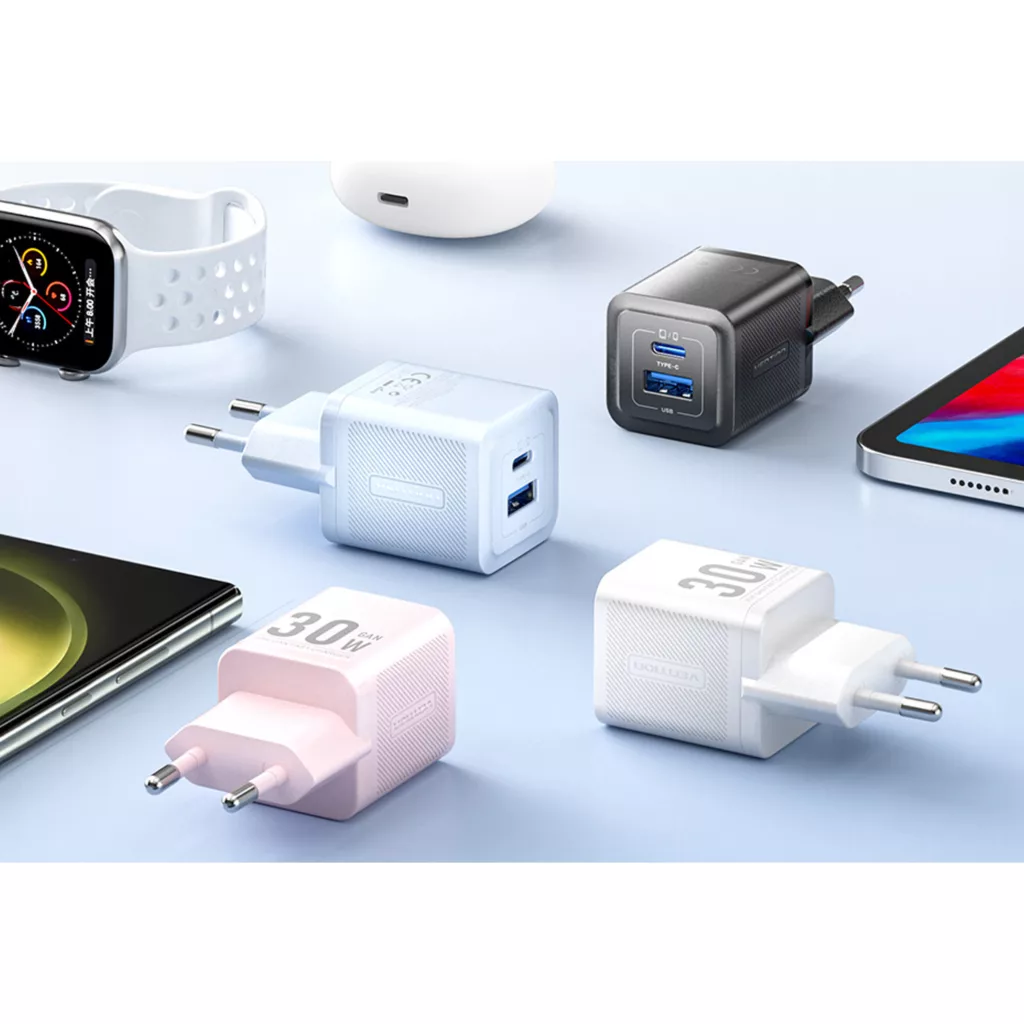 شارژر دیواری 30 وات ونشن مدل FEQB0-EU