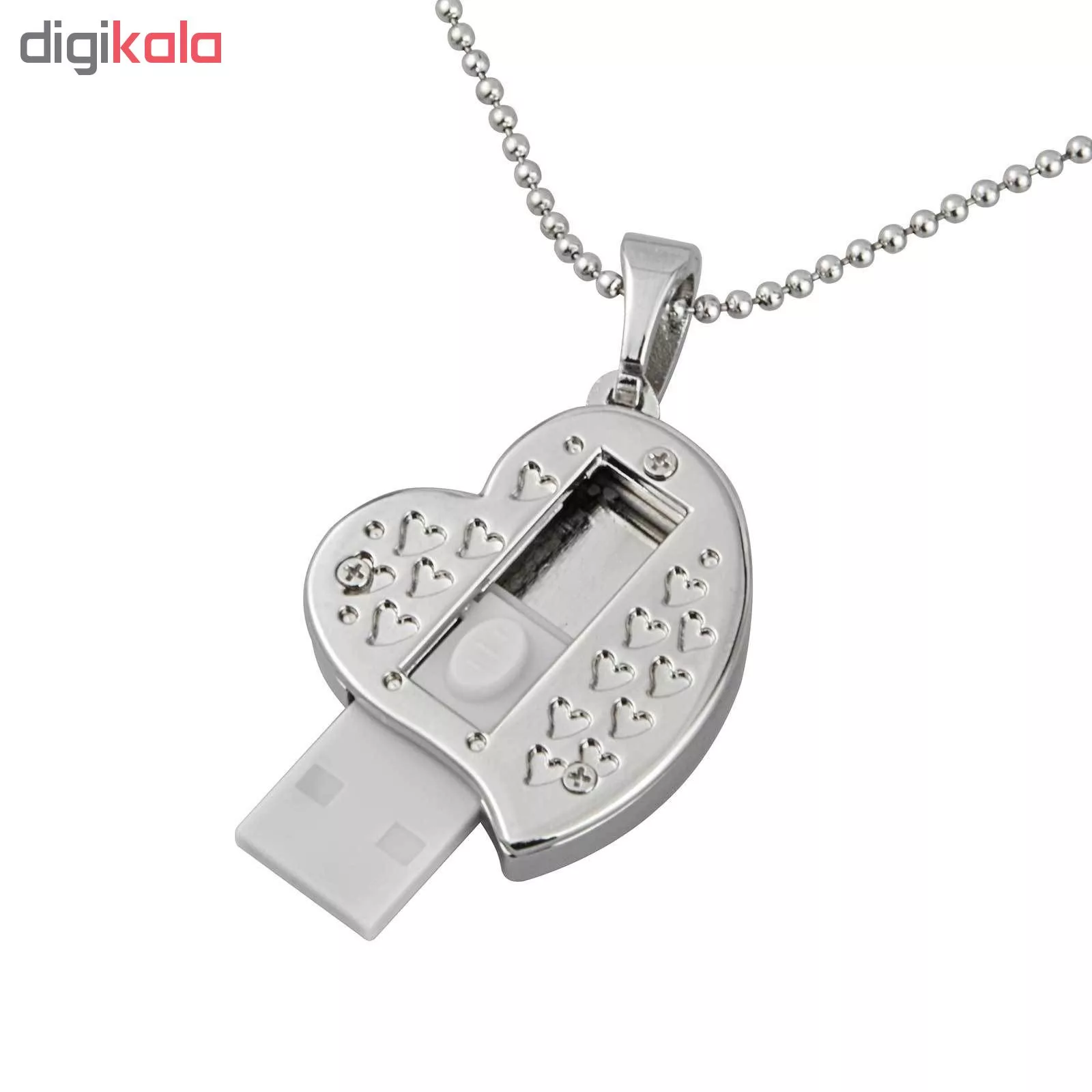 فلش مموری طرح قلب کج مدل Ultita - Ht02 ظرفیت 8 گیگابایت