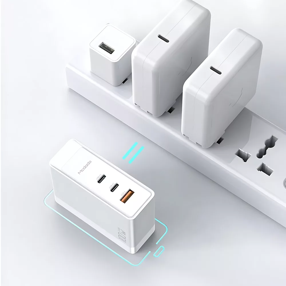 شارژر دیواری 100 وات مک دودو مدل CH-810 GaN Version 100W