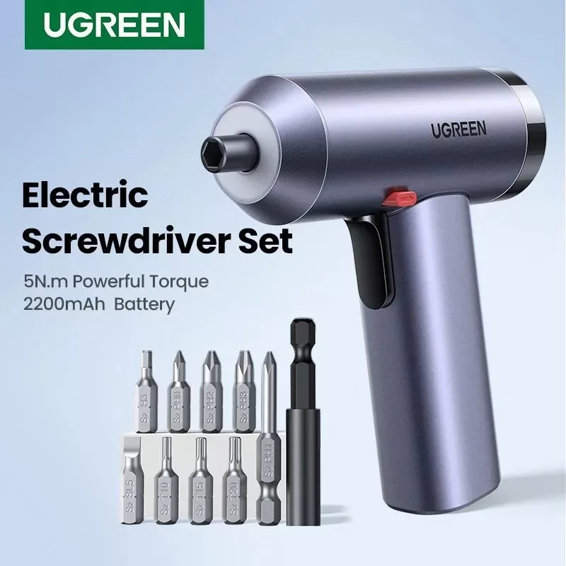 پیچ گوشتی شارژی یوگرین مدل UT118-15712 بسته ۹ عددی