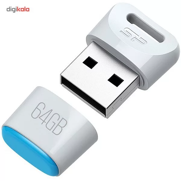 فلش مموری سیلیکون پاور مدل Touch T06 ظرفیت 64 گیگابایت
