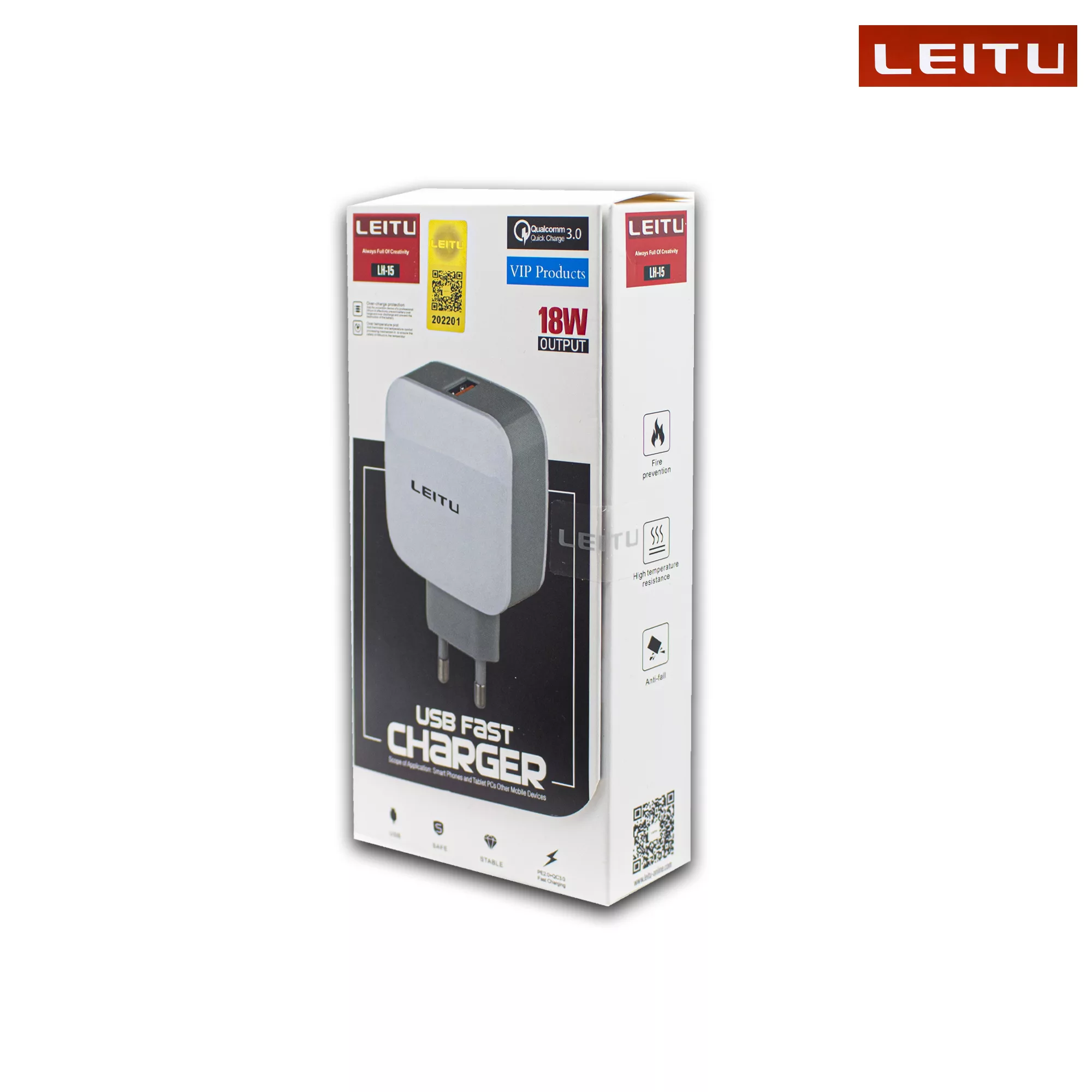 شارژر دیواری لیتو مدل HL - 15 به همراه کابل تبدیل MICRO USB