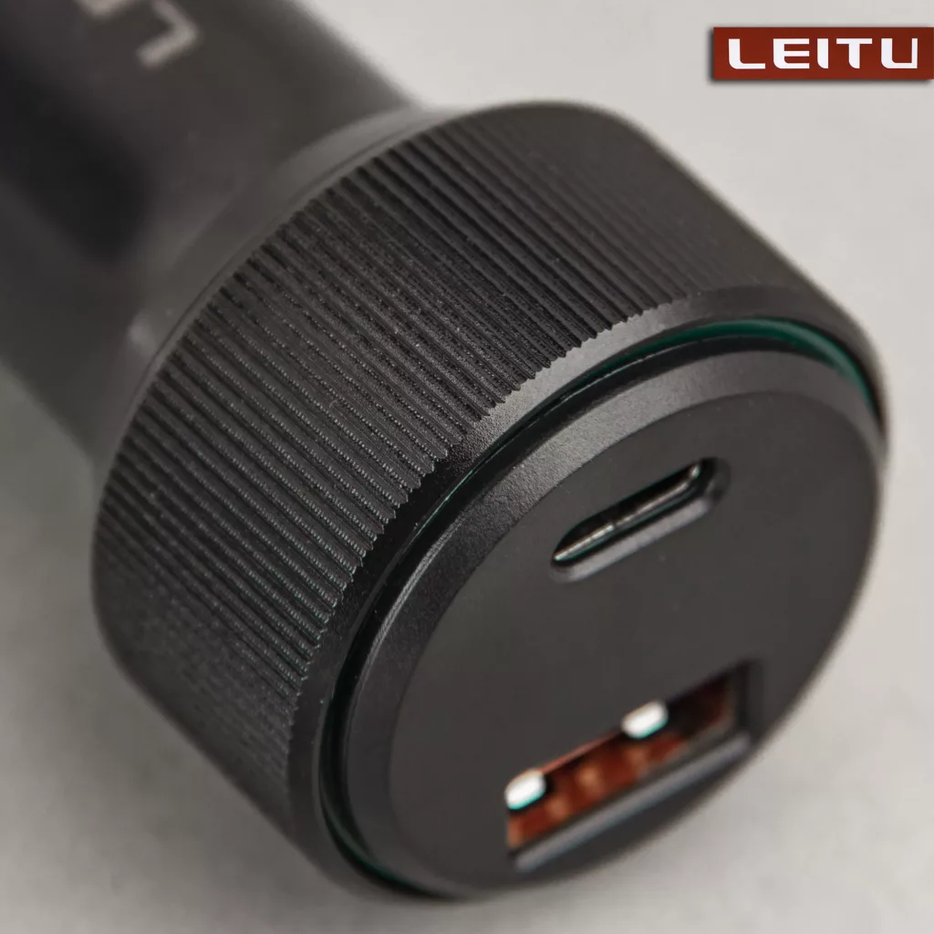 شارژر فندکی لیتو مدل LC-C18 48W به همراه کابل تبدیل MICRO USB