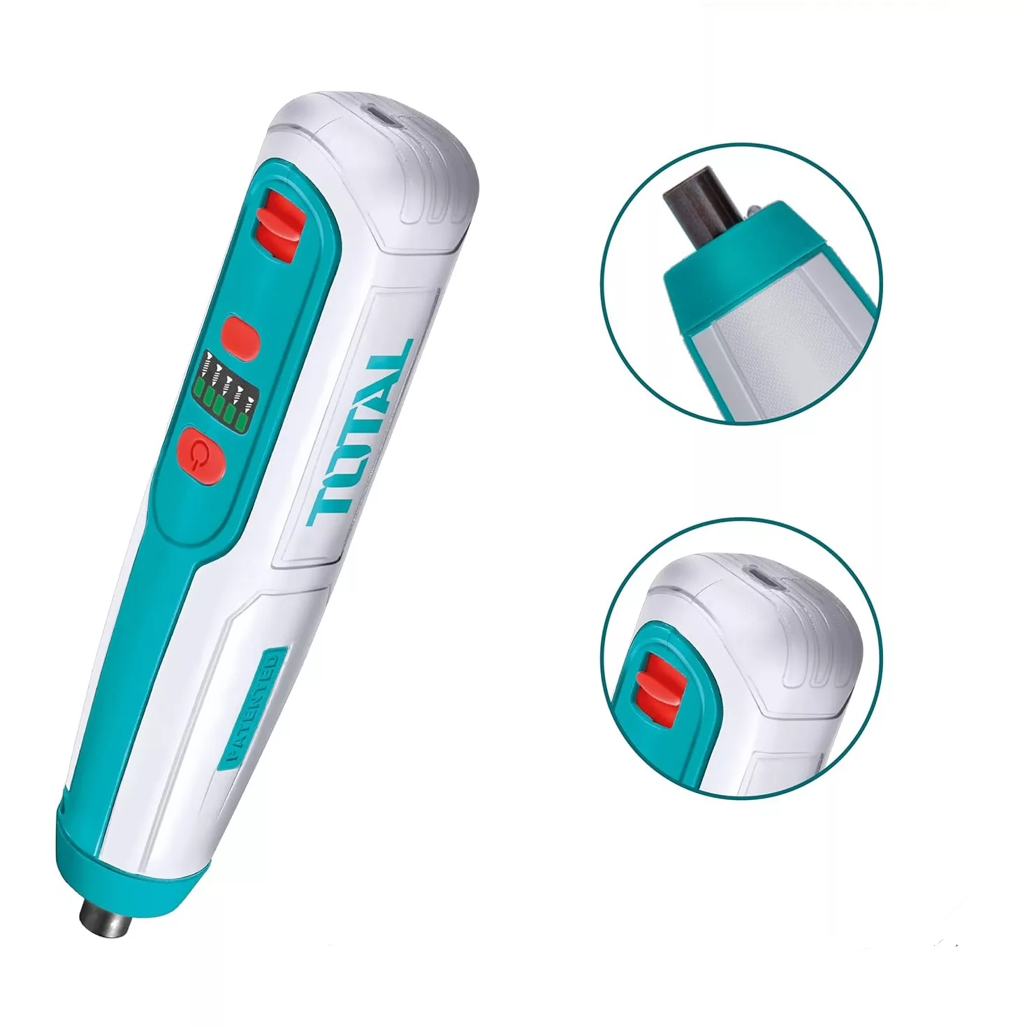 مجموعه 45 عددی پیچ گوشتی شارژی توتال مدل TSDLI0403-4V