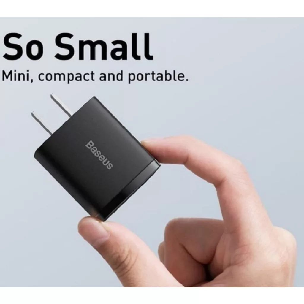 شارژر دیواری باسئوس مدل COMPACT-20W
