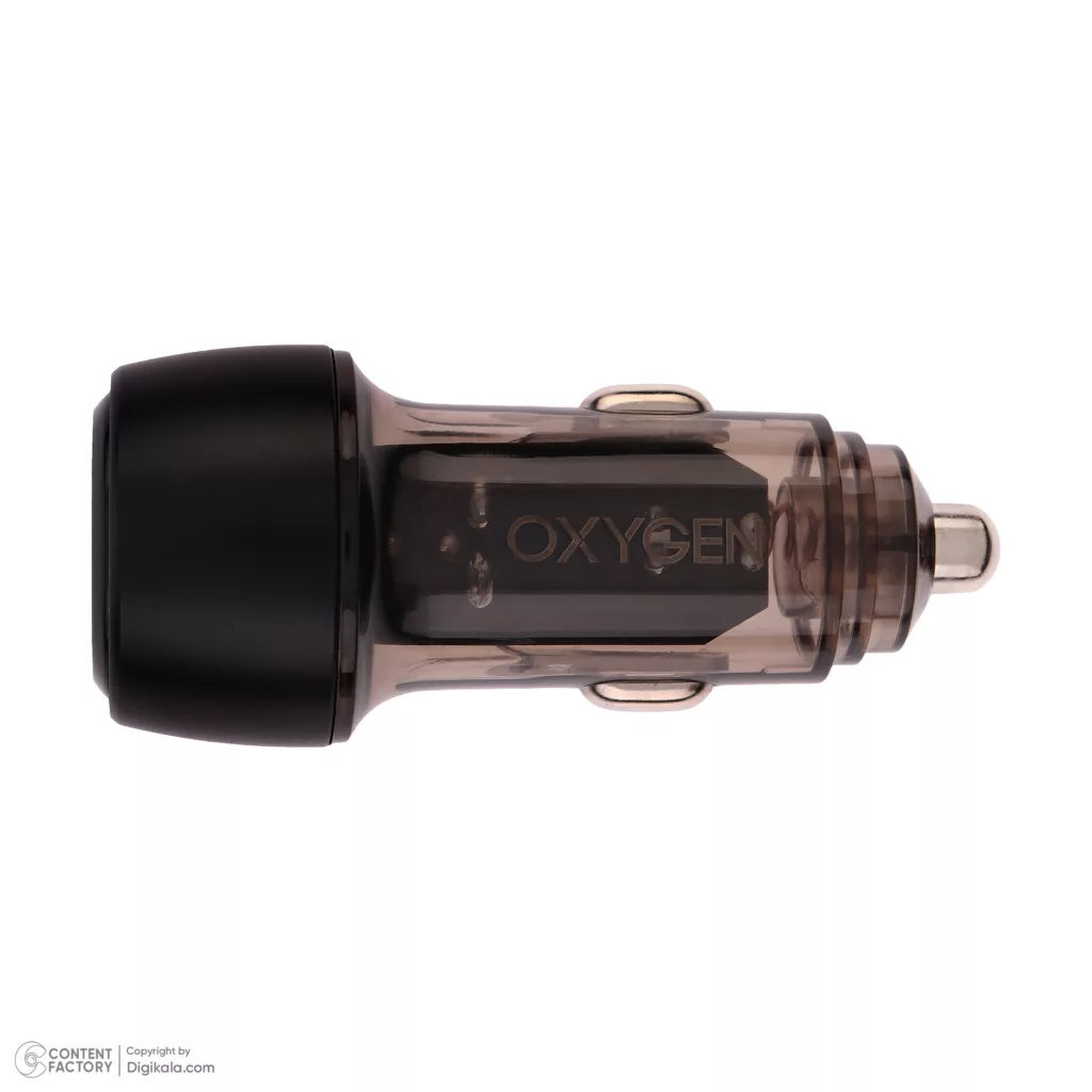 شارژر فندکی 22.5 وات دو پورت اکسیژن مدل AC-08