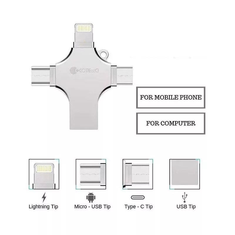 فلش مموری کوتتسی مدل CS8836 ظرفیت 128 گیگابایت