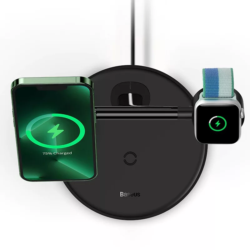 شارژر بی سیم باسئوس مدل Swan