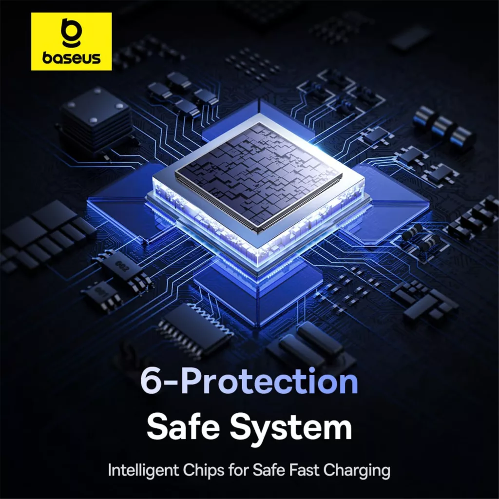 شارژر فندکی 60 وات دو پورت بیسوس مدل BSCC-UC-CL