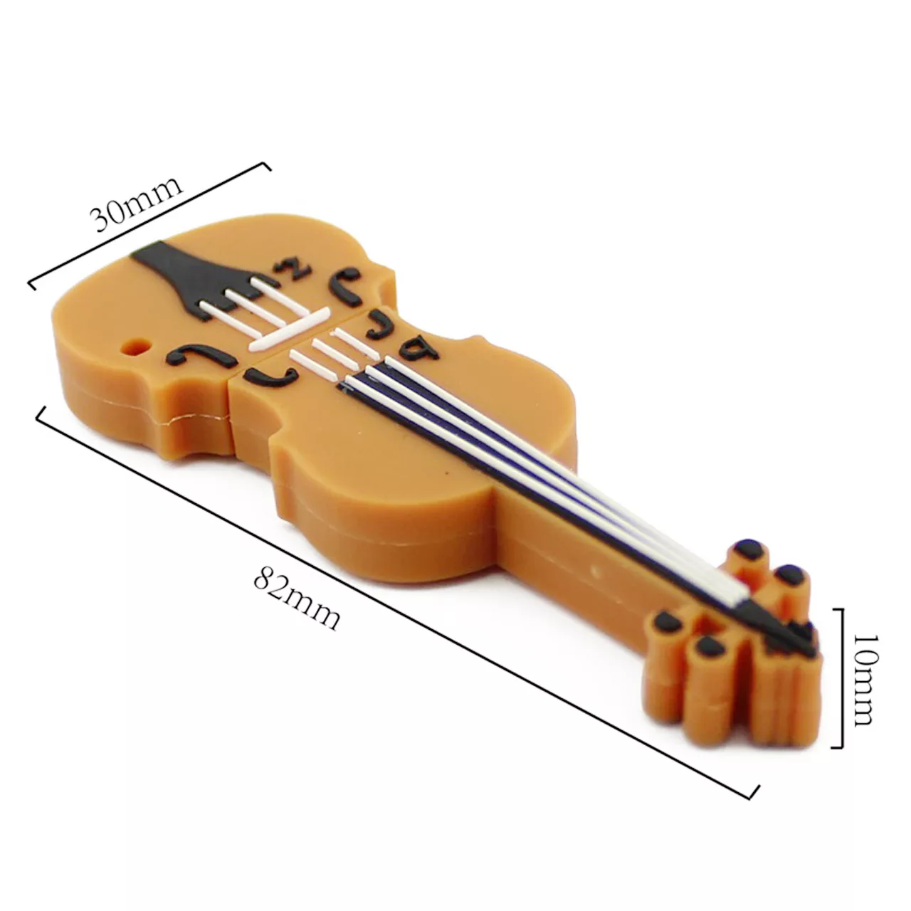 فلش مموری طرح ویولون مدل Ul-PVC-Violin03 ظرفیت 32 گیگابایت