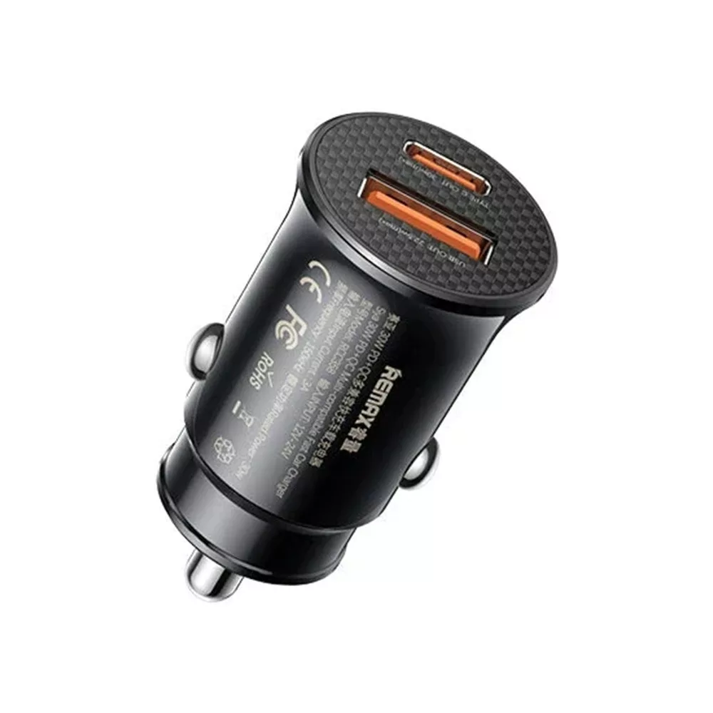 شارژر فندکی 30 وات ریمکس مدل RCC358-30W-PD+QC