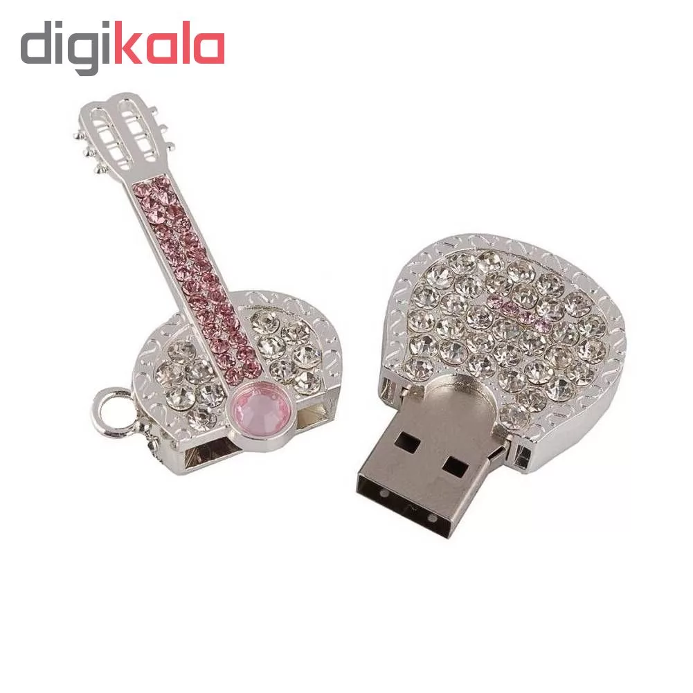 فلش مموری مدل Ul-Gr01 طرح گیتار ظرفیت 32 گیگابایت