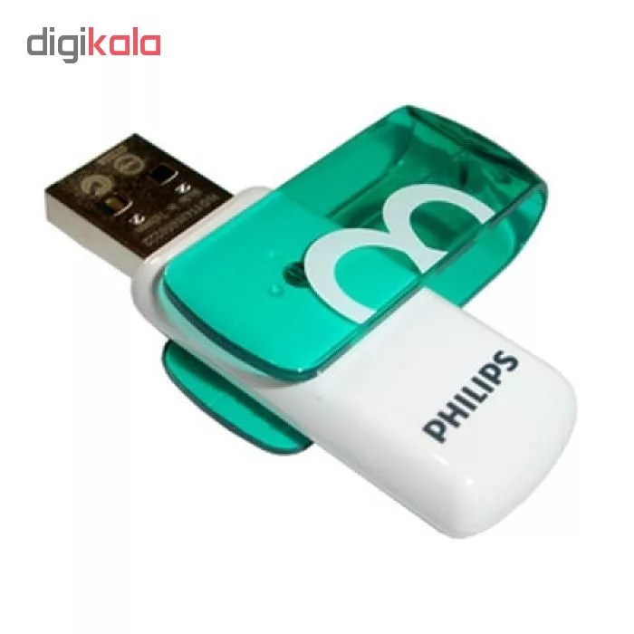 فلش مموری فیلیپس مدل VIVID ظرفیت 8 گیگابایت