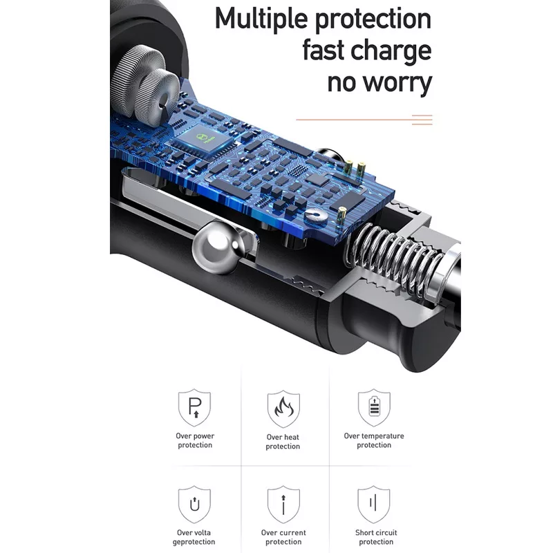 شارژر فندکی 30 وات مک دودو مدل CC-6810