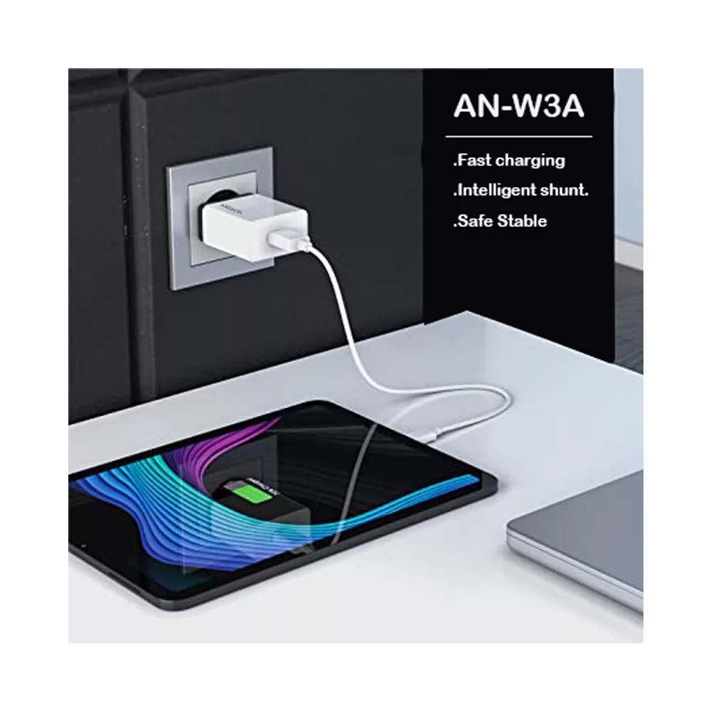 شارژر دیواری آرسون مدل AN-W3A  به همراه کابل microusb