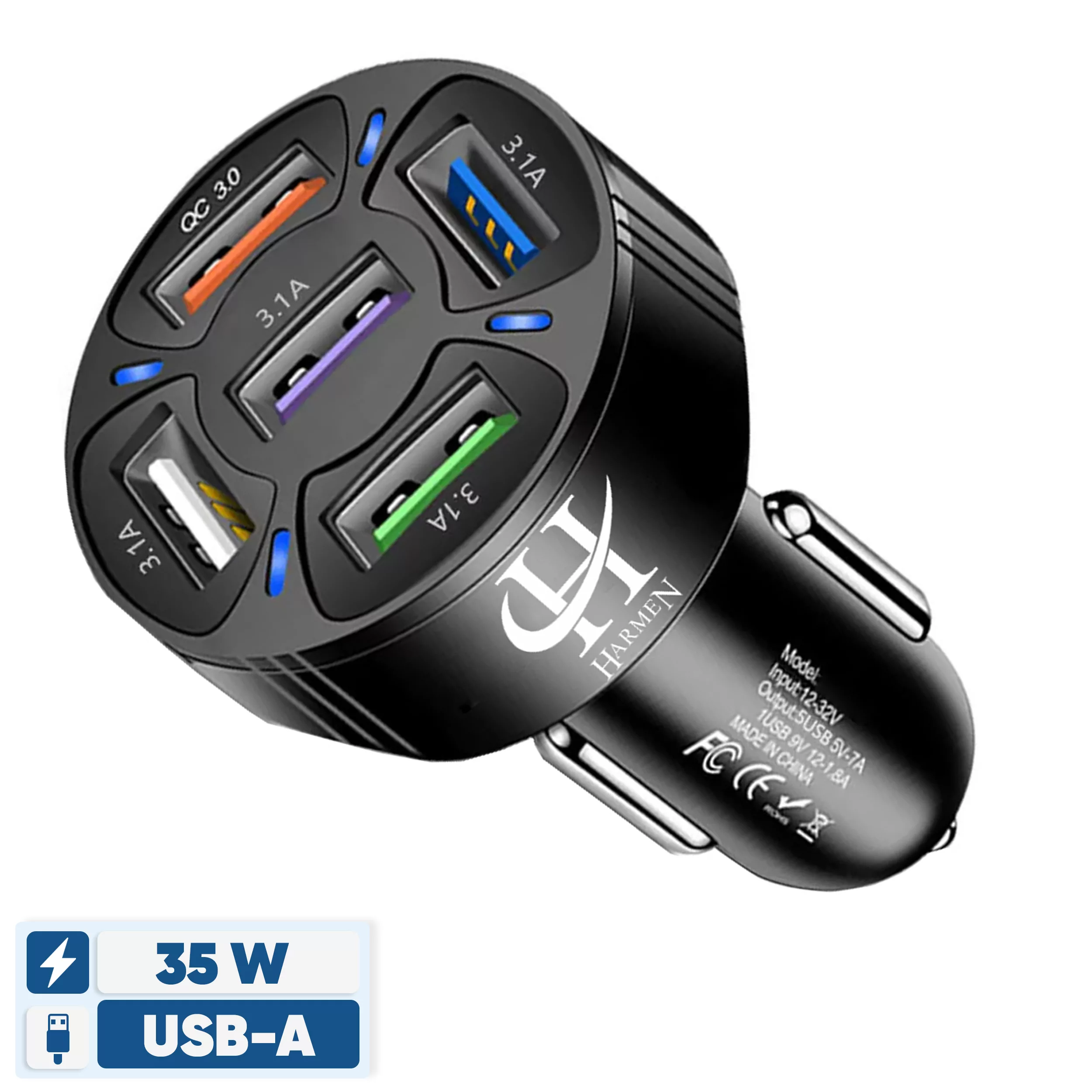شارژر فندکی 35 وات هارمن مدل 5PQC3