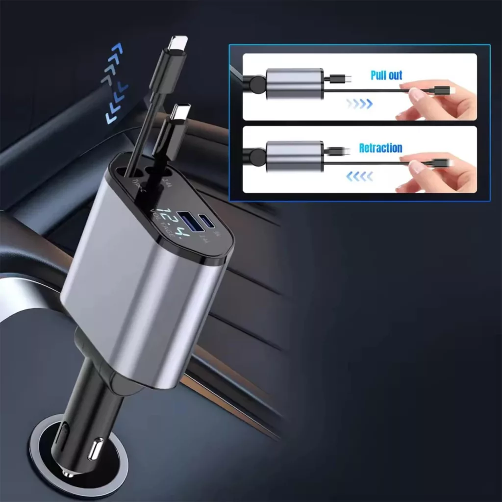 شارژر فندکی 120 وات مدل C1