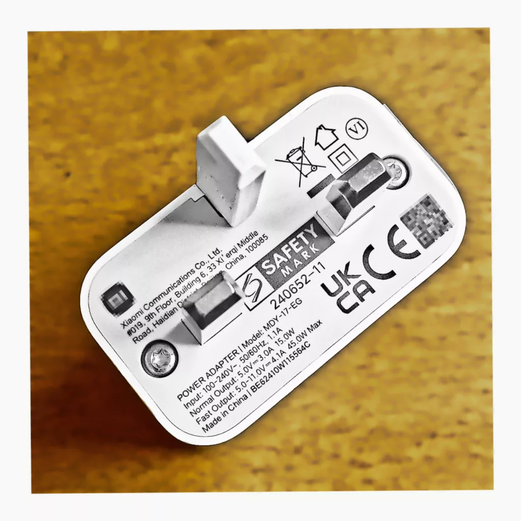 شارژر دیواری ۴۵ وات مدل MDY-17-EG به همراه کابل USB-C