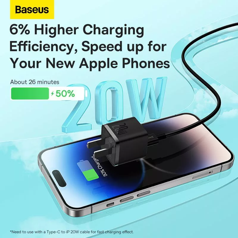 شارژر دیواری 20 وات بیسوس مدل GAN5