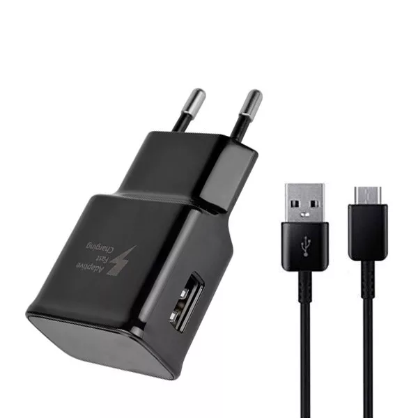 شارژر دیواری  مدل فست شارژ به همراه کابل تبدیل USB-C