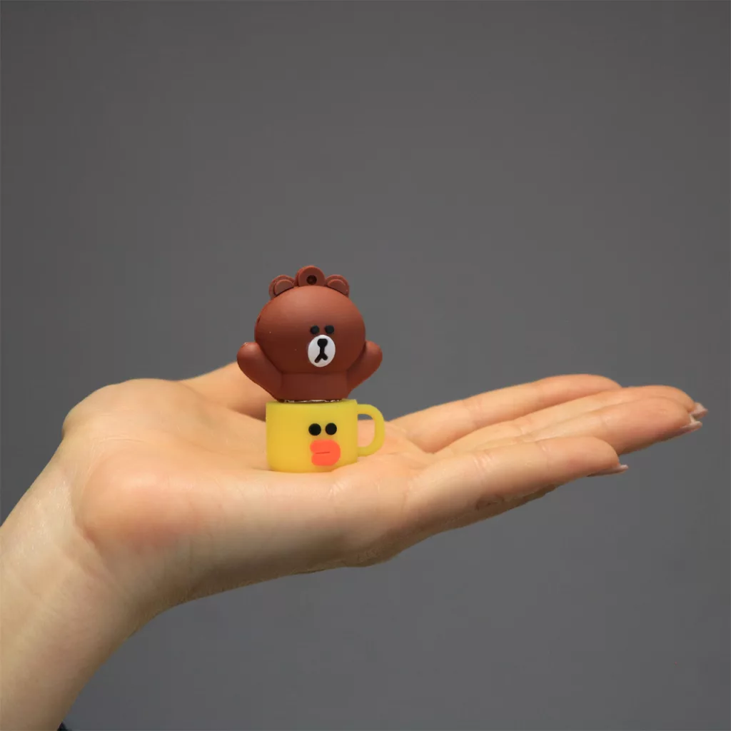 فلش مموری طرح خرس براون مدل Ul-Brown ظرفیت 8 گیگابایت