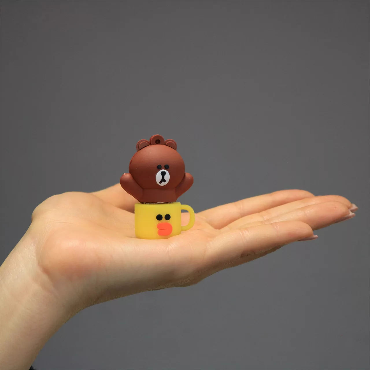 فلش مموری طرح خرس براون مدل Ul ظرفیت 128 گیگابایت