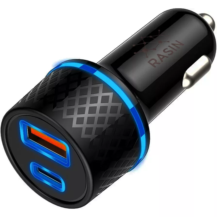 شارژر فندکی 45 وات راسین مدل WKN-708