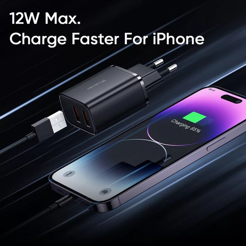 شارژر دیواری 12 وات مک دودو مدل CH-507