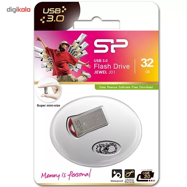 فلش مموری سیلیکون پاور مدل Jewel J01 ظرفیت 32 گیگابایت