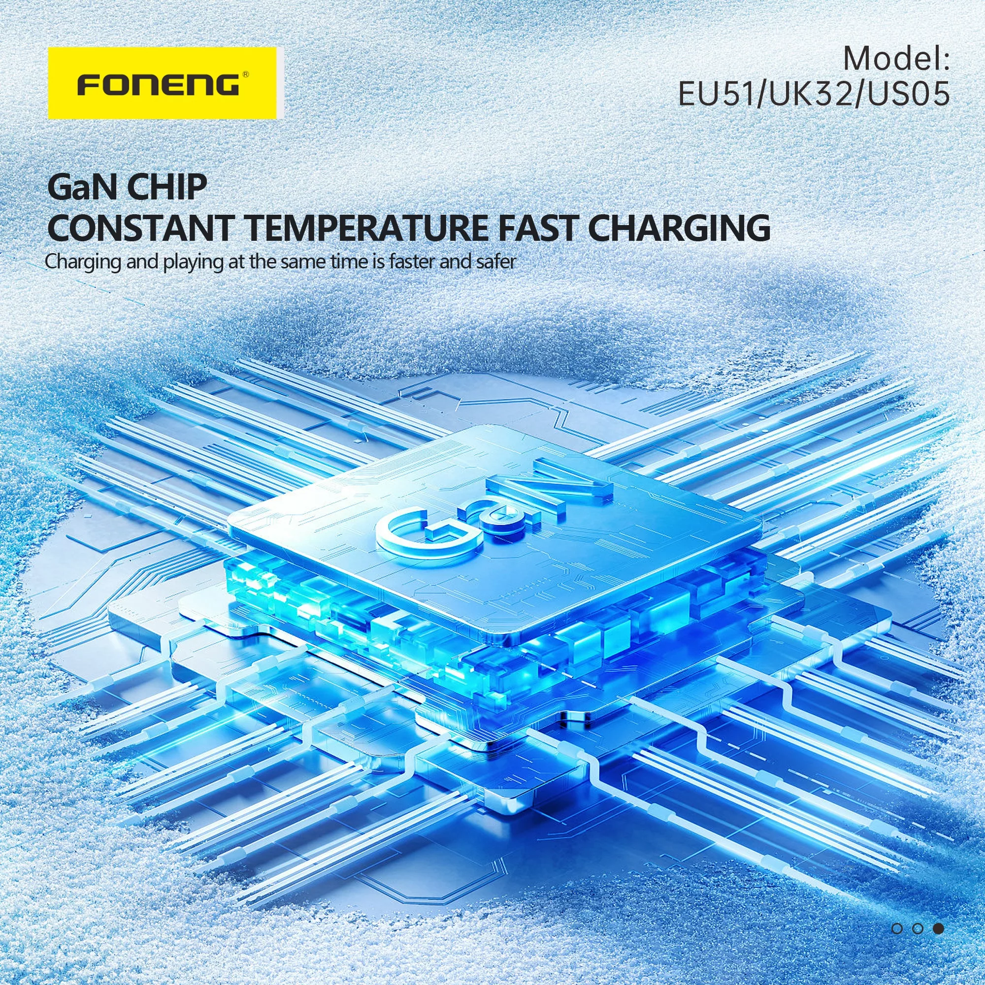 شارژر 25 وات فوننگ مدل A55 SUPERFAST UK