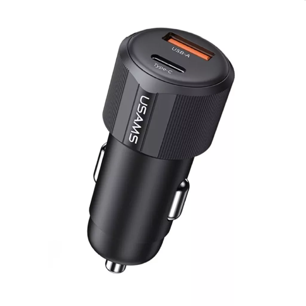 شارژر فندکی 60 وات دو پورت یوسمز مدل CC283