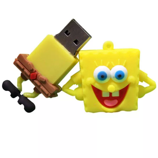 فلش مموری کینگ فست مدل Sponge Bob BB-10 ظرفیت 32 گیگابایت