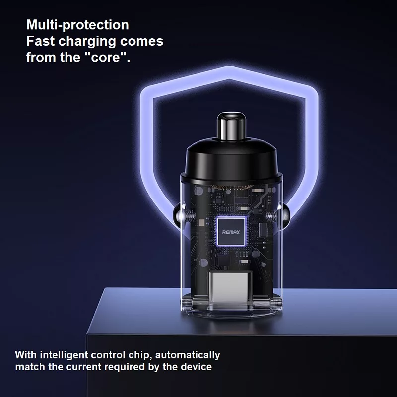 شارژر فندکی 45 وات ریمکس مدل RC-350