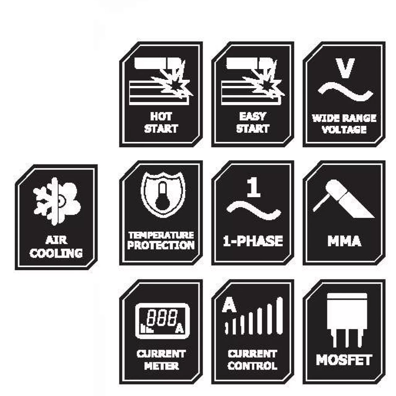 دستگاه اینورتر جوشکاری 200 آمپر کنزاکس مدل KWM-1200
