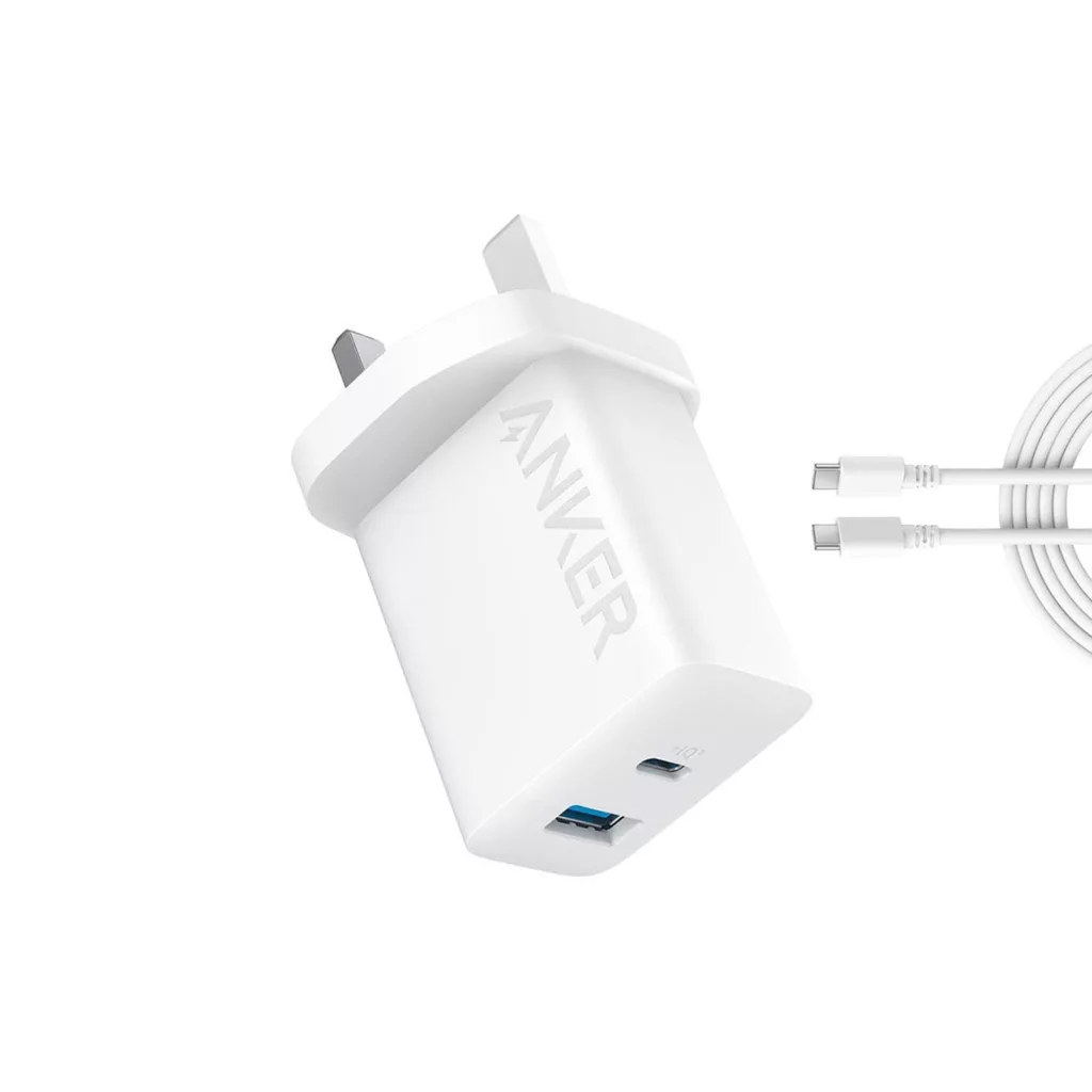 شارژر دیواری 20 وات انکر مدل B2348 به همراه کابل USB-C به طول 1.5 متر